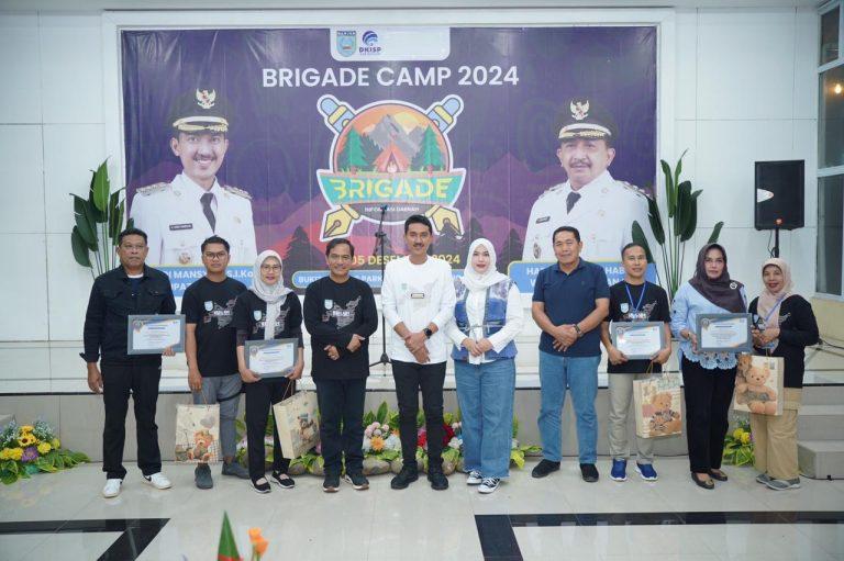 Bupati Banjar H Saidi Mansyur saat Malam Ramah Tamah Brigade Informasi Daerah Camp 2024 di Bukit Bintang Park and Resort, Karang Intan, Rabu (4/12/2024) malam. Foto: Pemkab Banjar