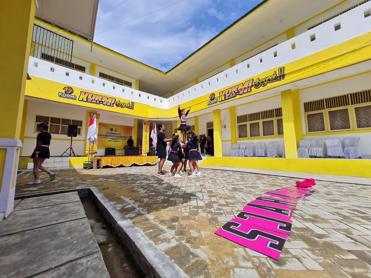 Kegiatan peresmian gedung baru KORMI Kalsel. Foto: Humas KORMI Kalsel