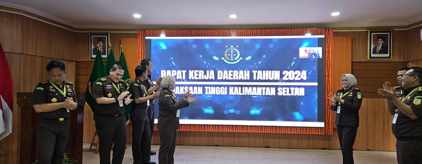 Acara Rakerda Kejati Kalsel. Foto: Kejati Kalsel