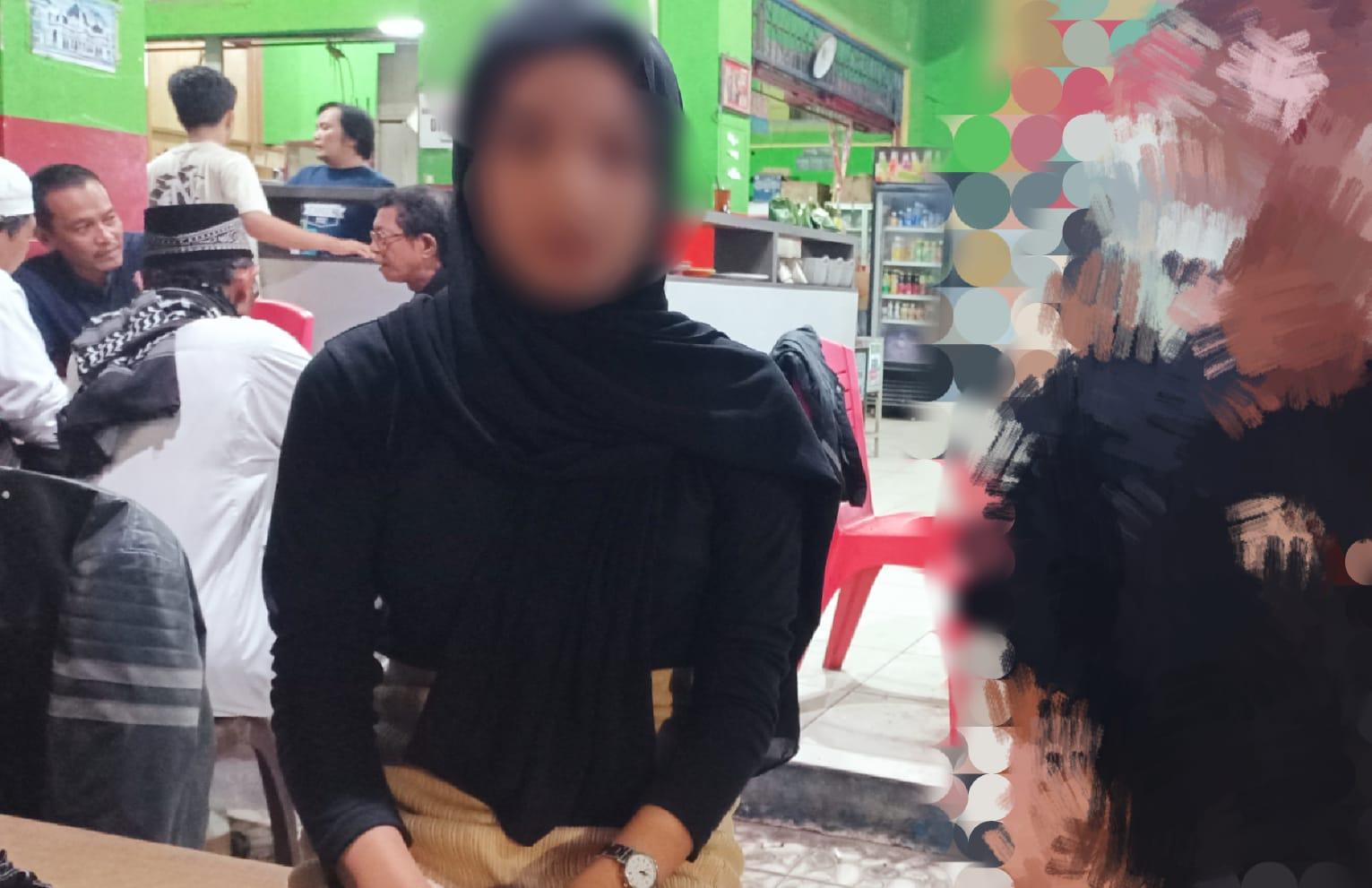 Korban usai melaporkan kasus rudapaksa terhadap dirinya didampingi pihak keluarga. Foto: Istimewa