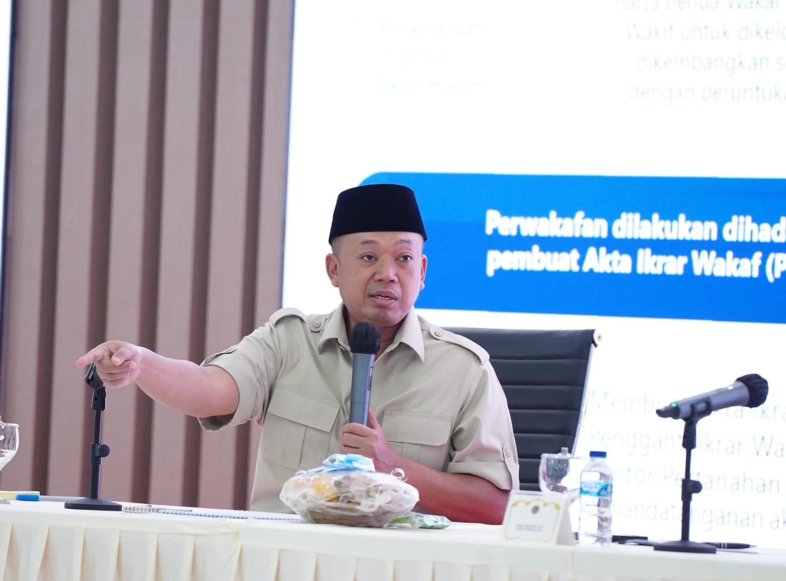 Menteri ATR/Kepala BPN, Nusron Wahid. Foto: Humas Kementerian ATR/BPN