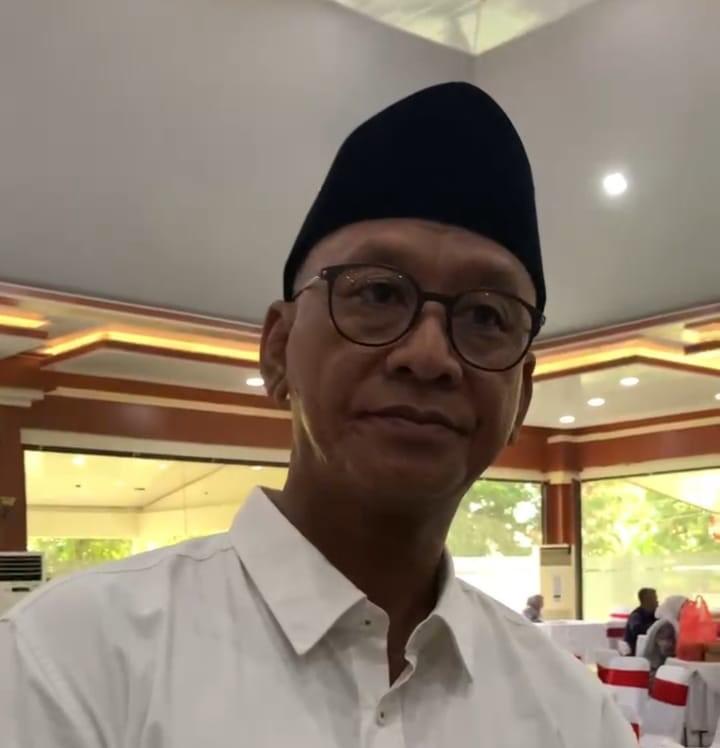 Haji Iyan saat menghadiri Rapat Pleno KPU Tala penetapan pasangan calon bupati dan wakil bupati terpilih. Foto: Asep/lenterakalimantan.com
