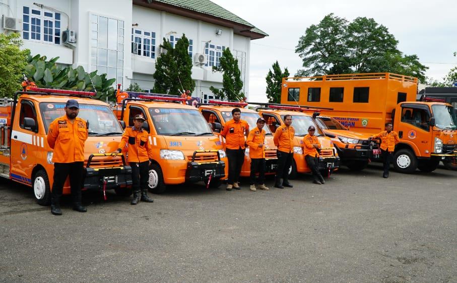 Penampakan Damkar mini di Halaman Kantor Bupati Balangan. Foto: Windi/lenterakalimantan.com