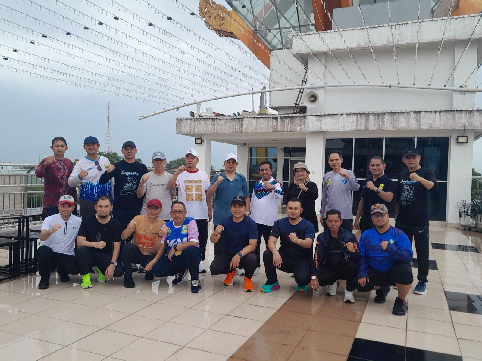 Elevator Siring Menara Pandang Siap Beroperasi. Foto: Pemko Banjarmasin