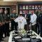 Komandan Korem 101/Antasari Brigadir Jenderal Ilham Yunus, bersama jajaran saat menerima audiensi Ketua PWI Kalsel, Zainal Helmie bersama rombongan. Foto: PWI Kalsel
