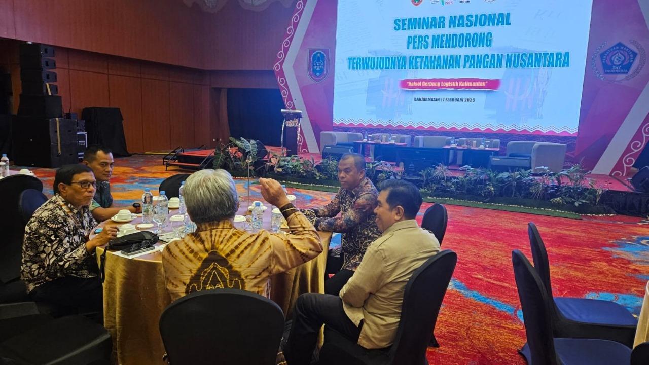 Seminar Nasional HPN 2025 digelar di Banjarmasin, Kalimantan Selatan. Foto: PWI Kalsel