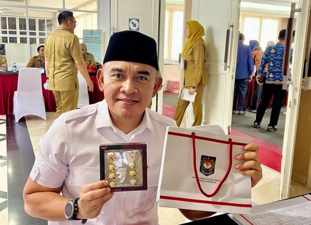 H Rahmat setelah menjalani pemeriksaan kesehatan. Foto: dok. Pribadi Rahmat Trianto