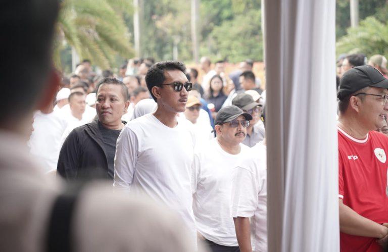 Dua hari menjelang pelantikan pasangan calon terpilih Bupati dan Wakil Bupati Banjar, Saidi Mansyur–Said Idrus mengikuti gladi kotor di Istana Negara Jakarta, Selasa (18/2/2025) pagi. Foto: Pemkab Banjar