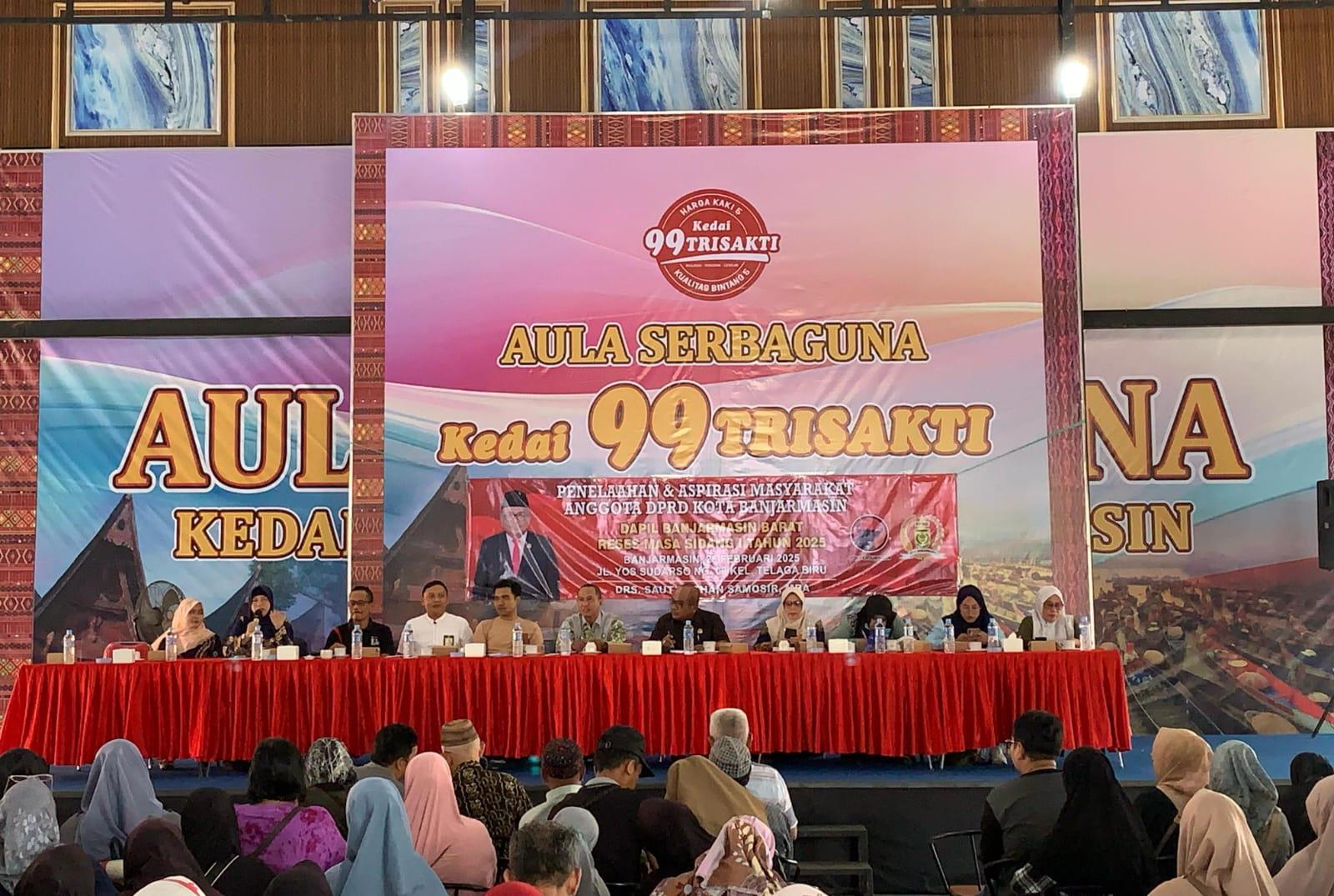 Legislator Saut Nathan Samosir Gelar Reses