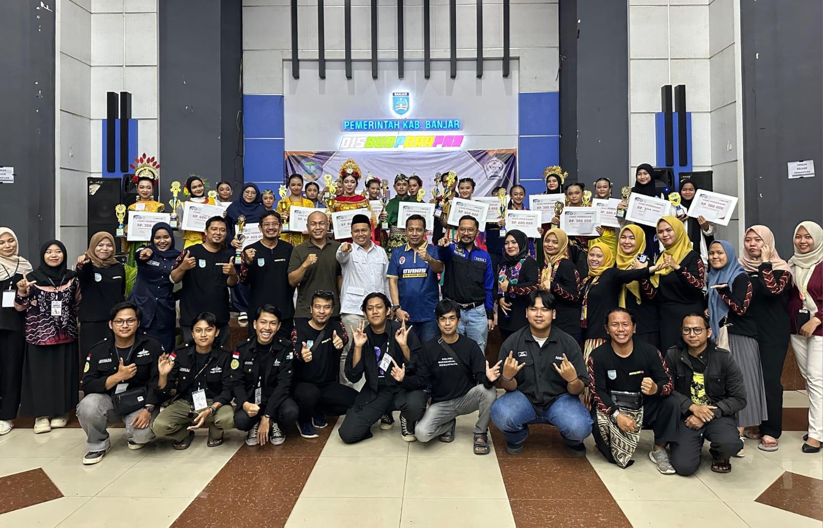 Dewan Kesenian Kabupaten Banjar Gelar Festival Tari Kreasi. Foto: Pemkab Banjar