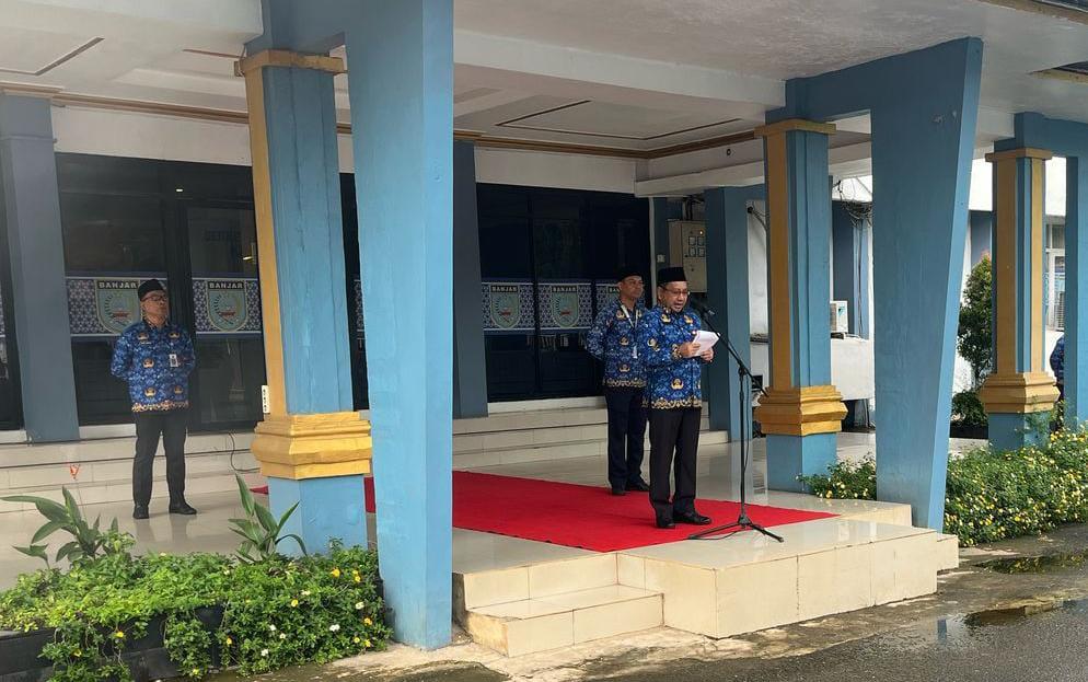 Pemkab Banjar Apresiasi Kesbangpol. Foto: Pemkab Banjar