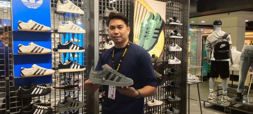 Store Manager JD Sport Banjarmasin Hardi Gunawan. Foto: Can/lenterakalimantan.com