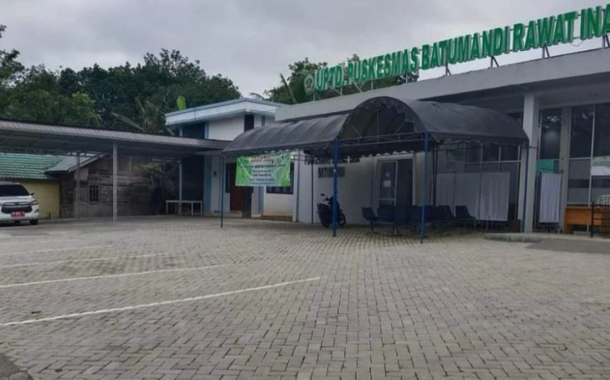 Puskesmas Batumandi, merupakan salah satu puskesmas yang bakal berstatus sebagai puskesmas rawat inap, dari empat Puskesmas di Kabupaten Balangan. Foto: Istimewa