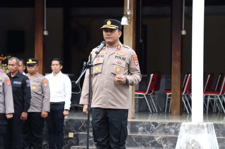 Kapolres Tala Tegaskan Komitmen Anggota Jauhi Pelanggaran Narkoba, Judi Online dan Pinjol