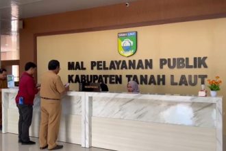 Teks foto// Mal Pelayanan Publik ( MPP ) Kabupaten Tanah Laut (dok Asep LK )