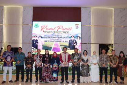 Pj Bupati Hadiri Kenal Pamit Kapolres Kapuas