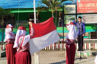 SDN 4 Kampung Baru Peringati Hardiknas 2025, Bacakan Amanat Menteri Pendidikan