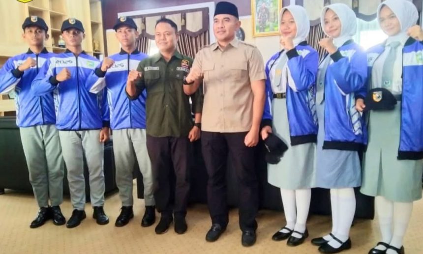 Enam Capaska Dilepas Bupati Tala Menuju Seleksi Paskibraka Tingkat Provinsi Kalsel