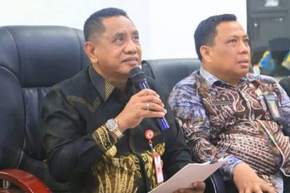 Teks foto/ Kegiatan wakil Bupati H Muhammad Zazuli ( dok foto Asep LK)