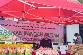 Dinas Ketahanan Pangan Kalteng Gelar Pangan Murah