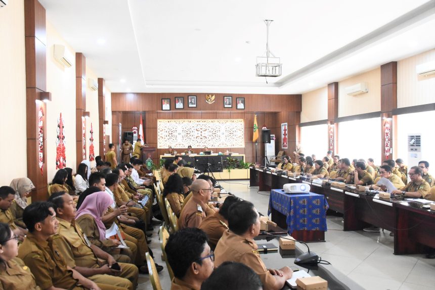 Pj Bupati Kapuas Pimpin Rakordalev