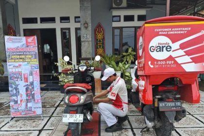 Trio Motor Hadirkan Layanan Honda Home Service