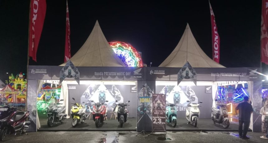 Honda Premium Matic Day Meriahkan Lapangan Murdjani Banjarbaru