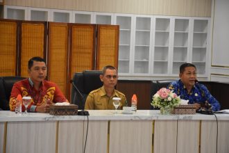 Pemkab Kapuas Ikuti Rakor Evaluasi Pajak Daerah Bersama KPK