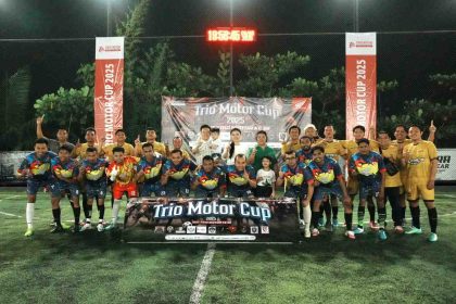 Meriahkan HUT ke 60 Trio Motor Gelar Turnamen Mini Soccer Cup