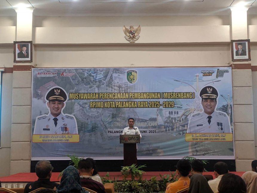 Pemko Palang Raya menggelar Musrenbang RPJMD 2025-2029. Foto : Ant/lenterakalimantan.com