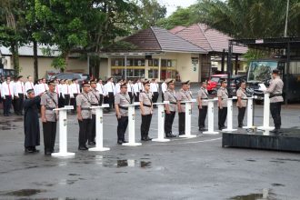 Sertijab Polres Tanah Laut ( dok Humas Polres Tala)