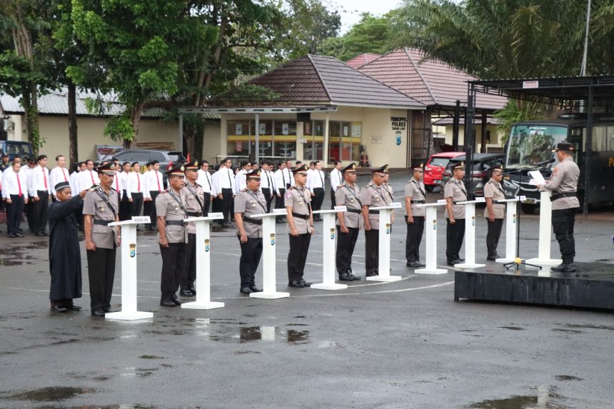 Sertijab Polres Tanah Laut ( dok Humas Polres Tala)