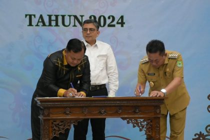 BPK Serahkan LHP LKPD 2024
