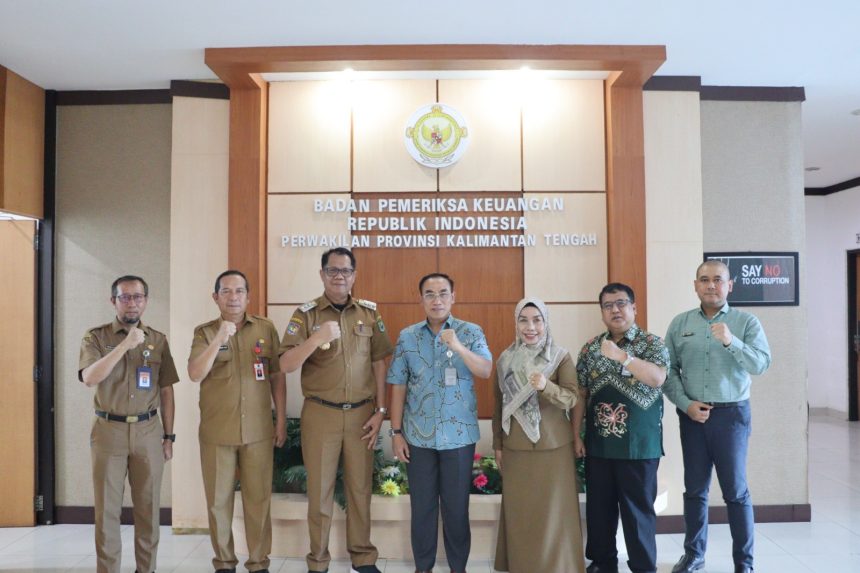 Pj Bupati Kapuas Lakukan Koordinasi ke BPKP dan BPK Perwakilan Kalteng