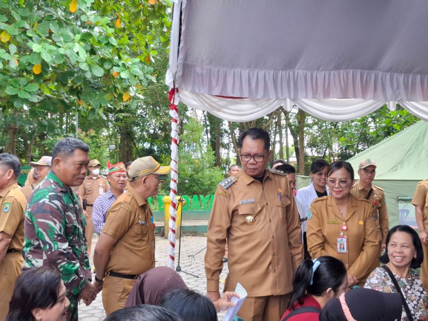 Dinkes Kapuas Launching Pemeriksaan Kesehatan Gratis Serentak se-Kabupaten