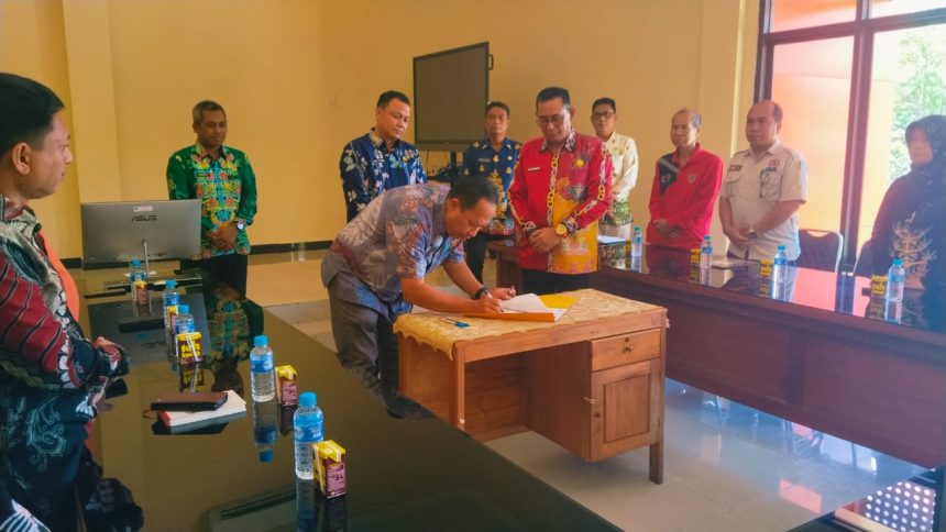 Pj Sekda Kapuas Saksikan Sertijab Kalaksa BPBD