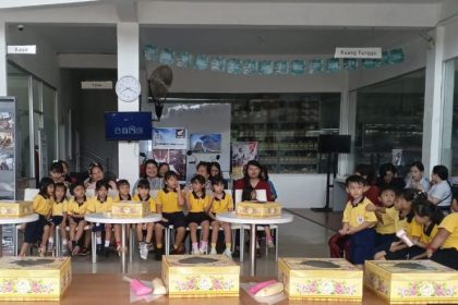 Honda Trio Motor Tamiang Layang Gelar Lomba Menghias Kue untuk Anak TK