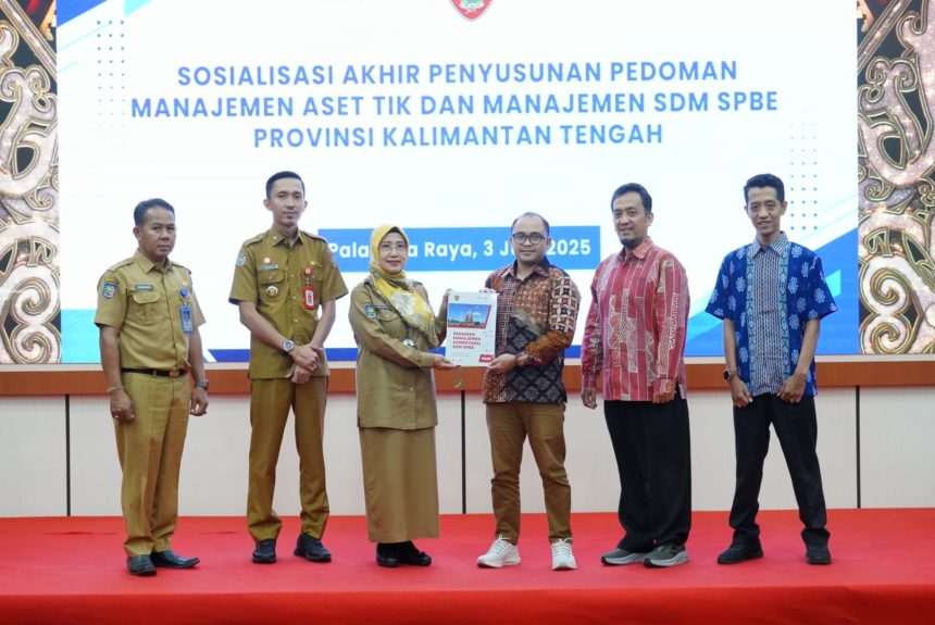 Kalteng Rampungkan Pedoman Manajemen Aset TIK dan SDM SPBE