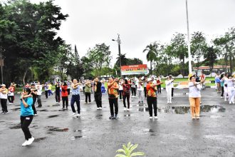 Pemkab Kapuas Jaga Kebugaran Pegawai