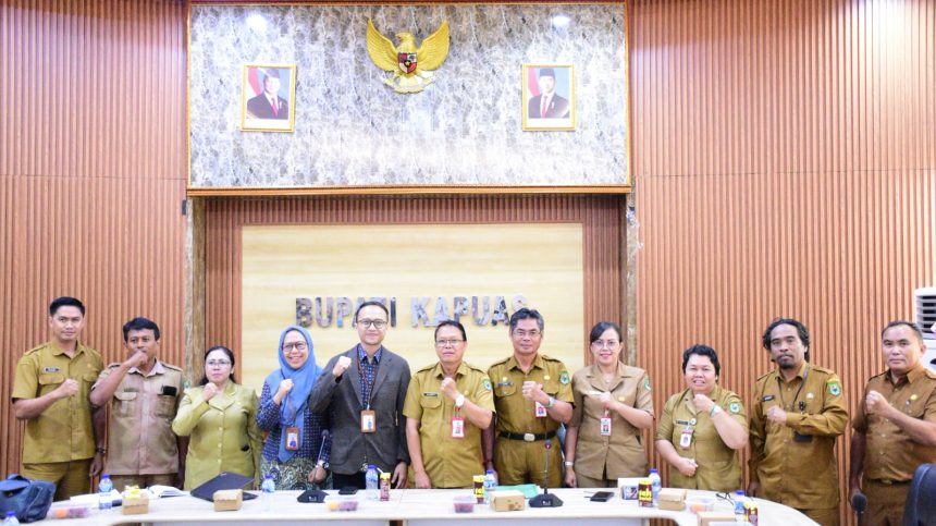 Pemkab Kapuas dan BPJS Kesehatan Genjot Keaktifan Peserta JKN untuk Capai UHC Prioritas