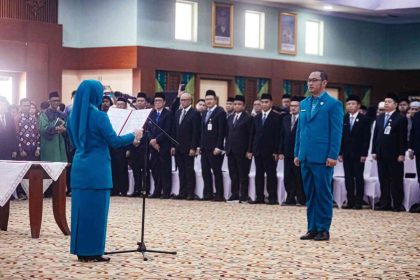 Riyandi Hidayat Dilantik Sebagai Ketua TP PKK dan Ketua Tim Pembina Posyandu Banjarbaru 2025-2030