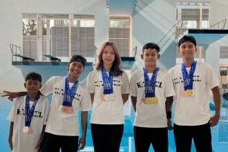 Atlet Loncat Indah Kalsel Raih 15 Medali di Kejuaraan Nasional