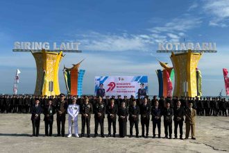 Wabup Kotabaru Hadiri Puncak Peringatan Hari Bhayangkara ke-79