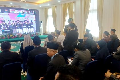 Pj Bupati Barut Ikuti Peringatan Hari OTDA ke-29