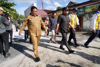 Wagub Kalteng Sambut Kunjungan Komisi V DPR RI Tinjau Infrastruktur