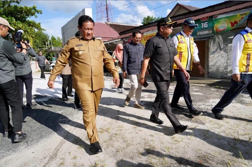 Wagub Kalteng Sambut Kunjungan Komisi V DPR RI Tinjau Infrastruktur