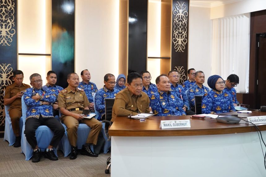 Pemprov Kalteng Hadiri Rakor Penyelenggaraan Pemda dan Penandatanganan Nota Kesepahaman Tata Ruang