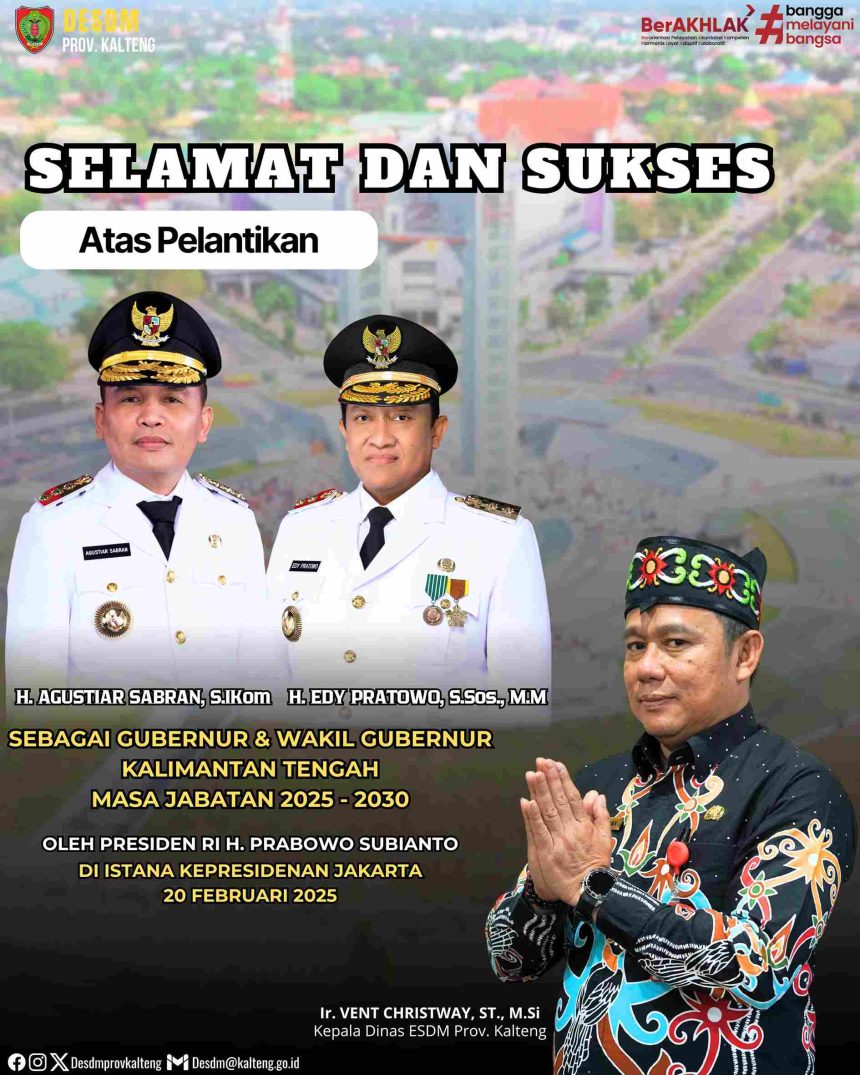 Kepala Dinas ESDM Kalteng
