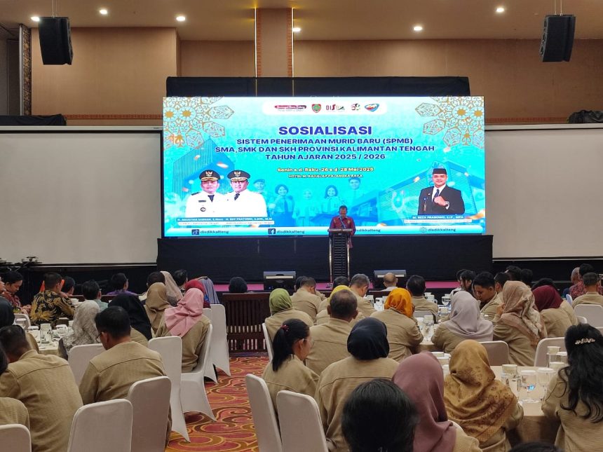 Pemprov Kalteng Sosialisasikan Sistem Penerimaan Murid Baru Tahun Ajaran 2025/2026
