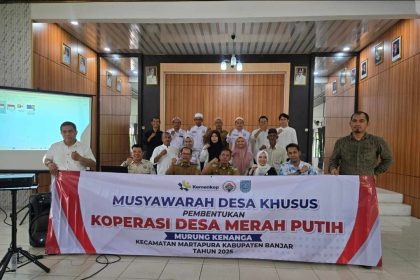 Pemkab Banjar Kawal Pembentukan Koperasi Merah Putih di Seluruh Desa